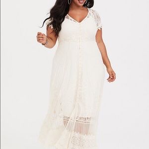 Torrid Lace Maxi Dress